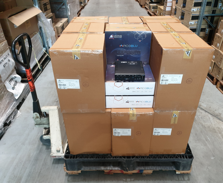PICOBLU first stock arrives