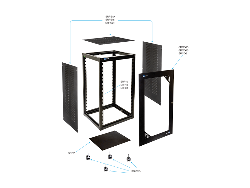 Screen Rack Sr10 SRPS10 – Australian Monitor