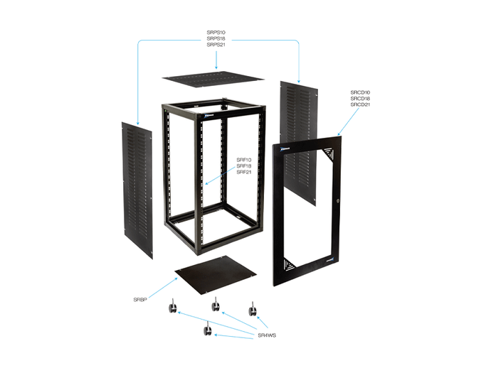 Slr8000 Rack Kit Racks & Accessories – Australian Monitor